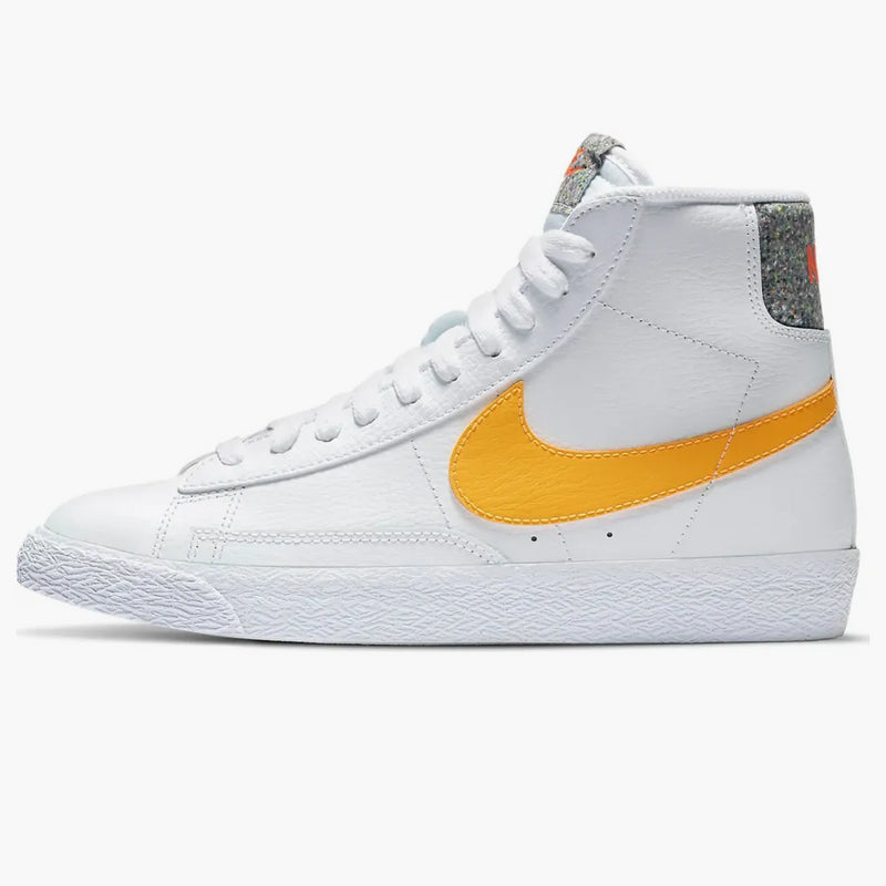 Nike Blazer Mid Grind White University Gold (gs)