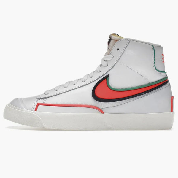 Nike Blazer Mid Infinite White Bright Crimson