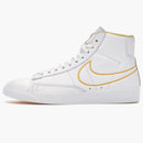 Nike Blazer Mid White Topaz Gold (women's)