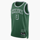 Nike Boston Celtics Jayson Tatum City Edition Swingman Jersey Green/White
