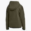 Nike Sportswear Big Kids' Tech Fleece Hoodie Rough Green/black