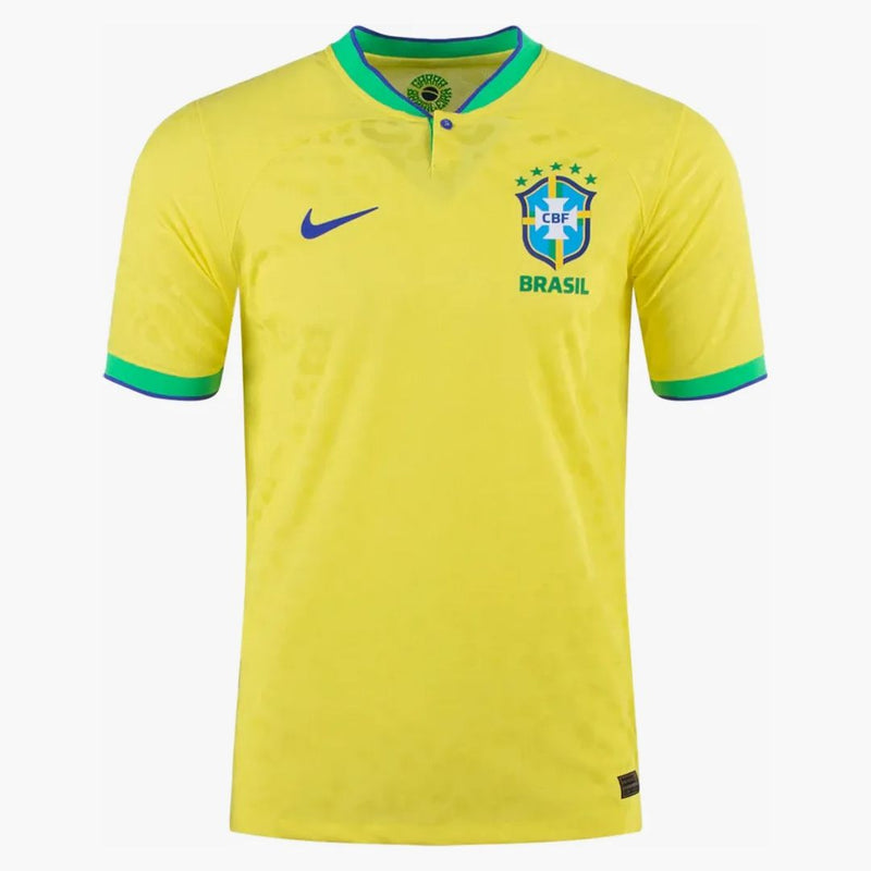 Nike Brazílie 2022/23 Stadium Home Adv Dri-Fit Soccer Jersey Dynamic Yellow/Green