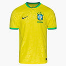 Nike Brasilien 2022/23 Stadium Home Jersey Dynamic Yellow/Green Spark/Paramount Blue/Paramount Blue