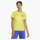 Nike Brazil 2022/23 Stadium Home Women Jersey Dynamic Yellow/green Spark/paramount Blue/paramount Blue