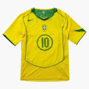 Nike Total 90 Brazil Ronaldinho 2004 Reissue Jersey Opti Yellow/apple Green