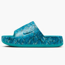 Nike Calm Slide Norblack Norwhite Dusty Cactus (women's)