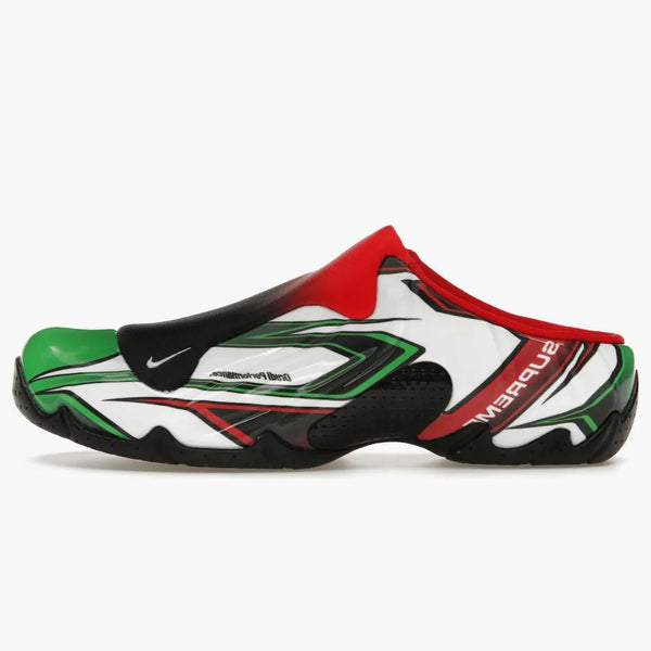 Nike Clogposite Supreme White Gym Red Green
