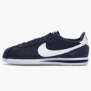 Nike Cortez Basic Nylon Obsidian White-metallic Silver
