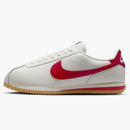 Nike Cortez Leather Sail Gum Yellow University Red