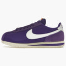 Nike Cortez Textile Field Purple Alabaster Safety Orange Summit White (women's)