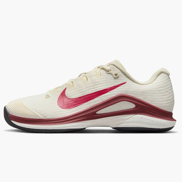 Nike Court Air Zoom Vapor 12 Hc Pale Ivory Sail Team Red Rush Pink (women's)