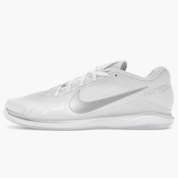 Nike Court Air Zoom Vapor Pro Hc White Silver (women's)