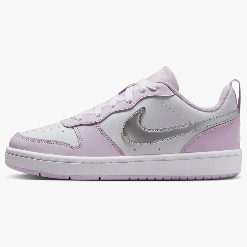Nike Court Borough Low ASCUPFERA SE DOLCI SIGILY WHITE METALLLIC (GS)