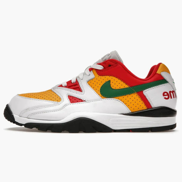 Nike cross trainer Low Supreme White Yellow Red
