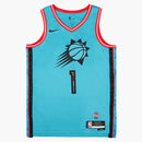 Nike Devin Booker Phoenix Sun Dri-Fit Jersey Dark Turquoise