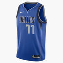 Nike Doncic Dallas Marvericks Icon Edition 2020 Jersey Blue/black/grey