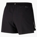 Nike Dri-fit Adv Aeroswift 4" Brief-lined Racing Shorts Black/white