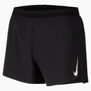 Nike Dri-fit Adv Aeroswift 4" Brief-lined Racing Shorts Black/white