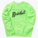Nike Dri-fit Standard Issue Basketball Sweatshirt Green