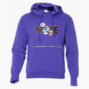 Nike Dri-fit Standard Issue X Space Jam: A New Legacy Hoodie Blue