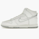 Nike Dunk High Airbrush Swoosh White Wolf Grey