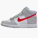 Nike Dunk High Athletic Club Grey Red (gs)