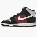 Nike Dunk High Black Rosewood Pure Platinum (women's)