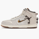 Nike Dunk High Bodega Sail Multi (friends And Family)