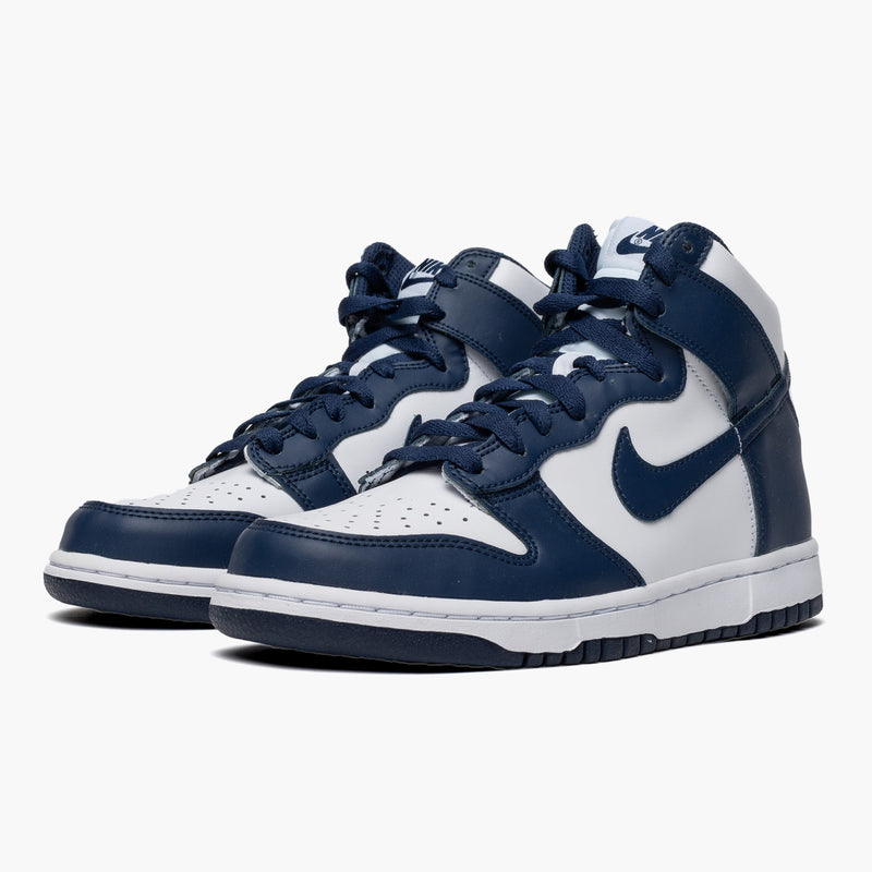 Nike Dunk High Championship Navy (GS) Seitenansicht