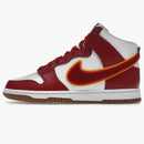 Nike Dunk High Chenille Swoosh White Gym Red