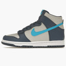 Nike Dunk High Light Bone Diffused Blue (gs)