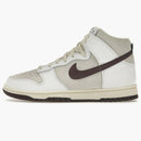 Nike Dunk High Light Orewood Brown Burgundy Crush (women's)