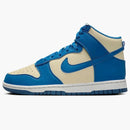 Nike Dunk High Next Nature Light Khaki Star Blue (women's)