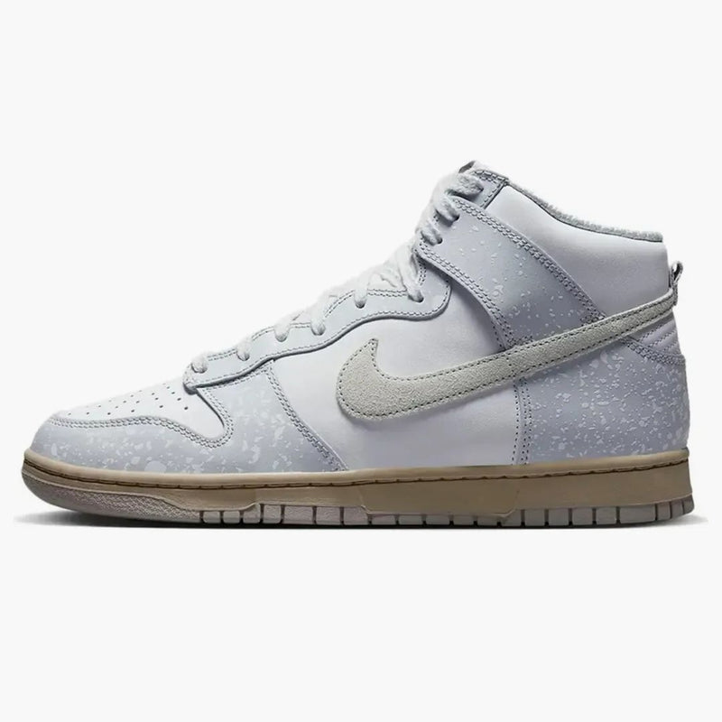 Nike Dunk High Spray Paint White Pure Platinum