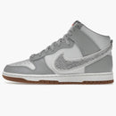 Nike Dunk High University Chenille Swoosh Light Smoke Grey
