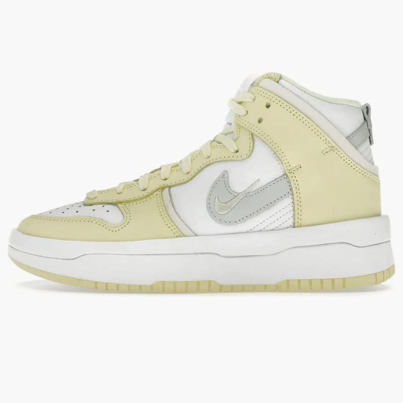 Nike Dunk High Up Light Lemon Yellow (women's)