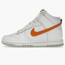 Nike Dunk High White Magma Orange (women's)