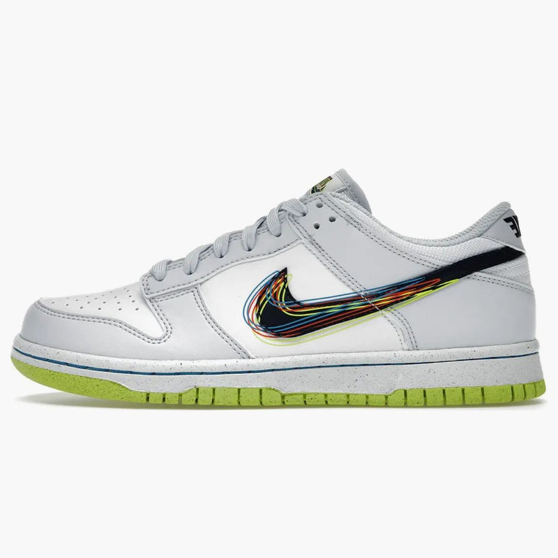 Nike Dunk Low 3d Swoosh Grey (gs)