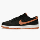 Nike Dunk Low Black Amber Brown