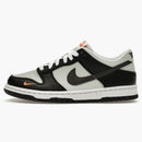 Nike Dunk Low Black Bright Mandarin Mini Swoosh (gs)