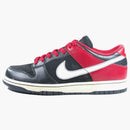 Nike Dunk Low Cl Black White Varsity Red