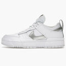 Nike Dunk Low Disrupt White Silver (women's)