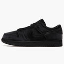 Nike Dunk Low Dover Street Market Triple Black Velvet