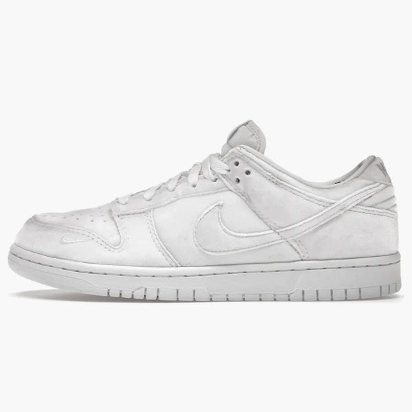 Nike Dunk Low Dover Street Market Triple White Velvet