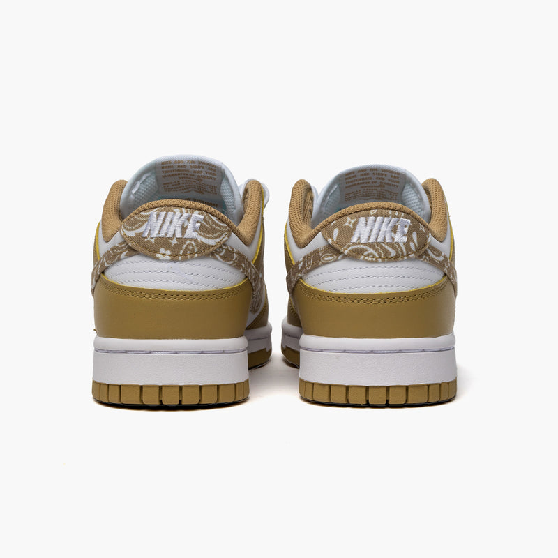 Nike Dunk Low Essential Paisley Pack Barley Rückansicht