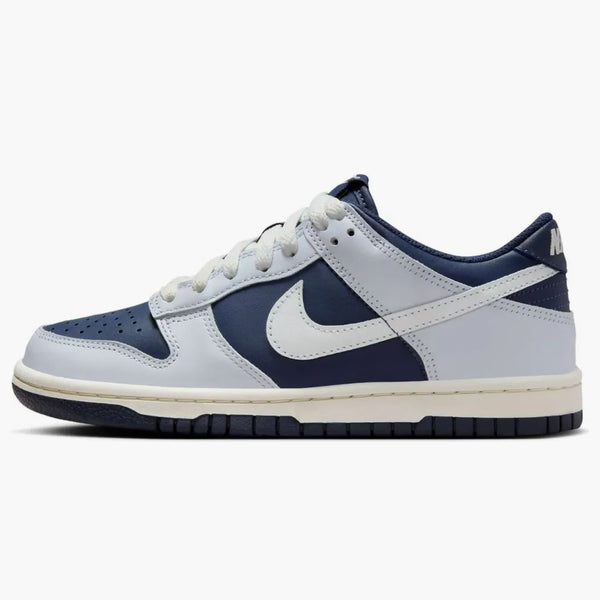 Nike Dunk Low Football Grey Midnight Navy (gs)