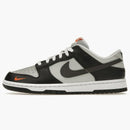 Nike Dunk Low Black Total Orange Mini Swoosh