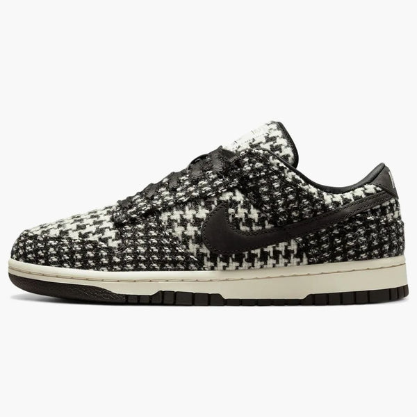 Nike Dunk Low Harris Tweed White Black Multi (women's)