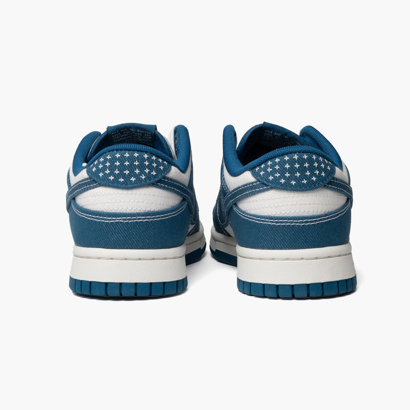 Nike Dunk Low Industrial Blue Sashiko Rückansicht