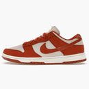 Nike Dunk Low Lx Light Orewood Brown Rugged Orange (women's)